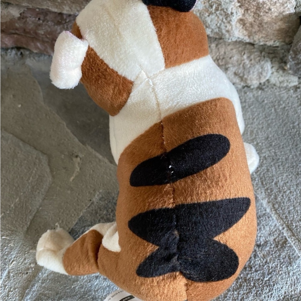 RARE Mitchell Gold + Bob Williams Lulu Bulldog Mascot Plush Dog Stuffed Animal - Picture 6 of 9